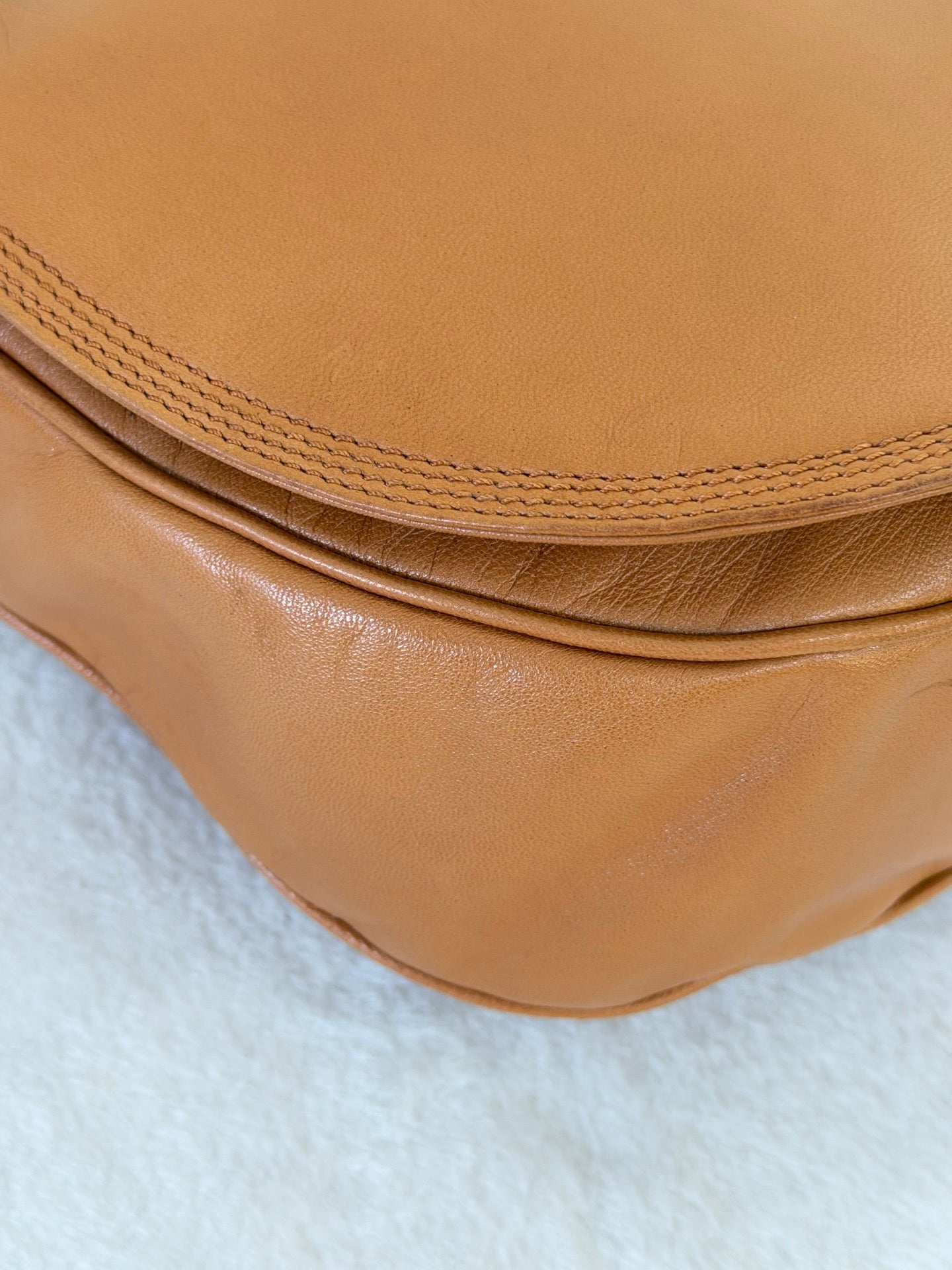 Loewe Vintage Anagram Flap Shoulder Bag