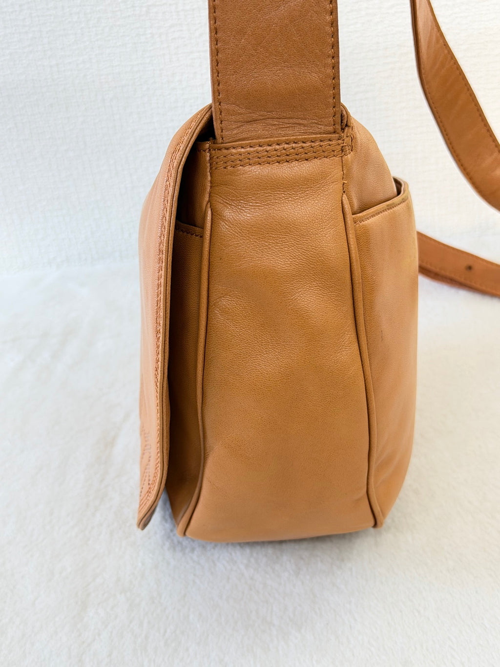 Loewe Vintage Anagram Flap Shoulder Bag