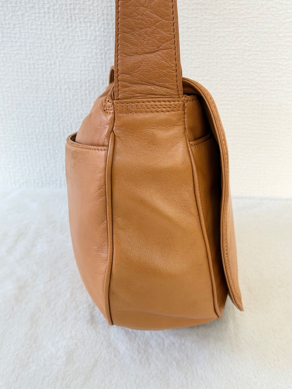 Loewe Vintage Anagram Flap Shoulder Bag