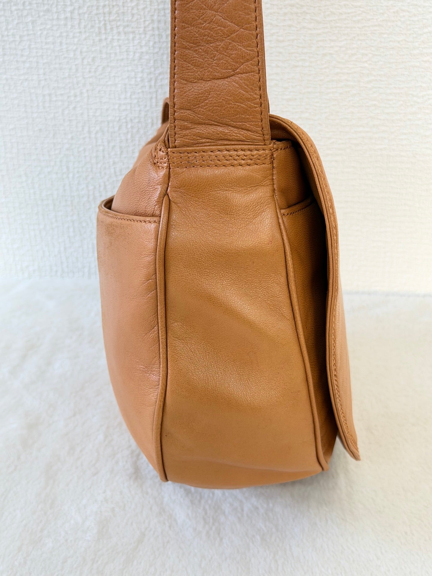 Loewe Vintage Anagram Flap Shoulder Bag