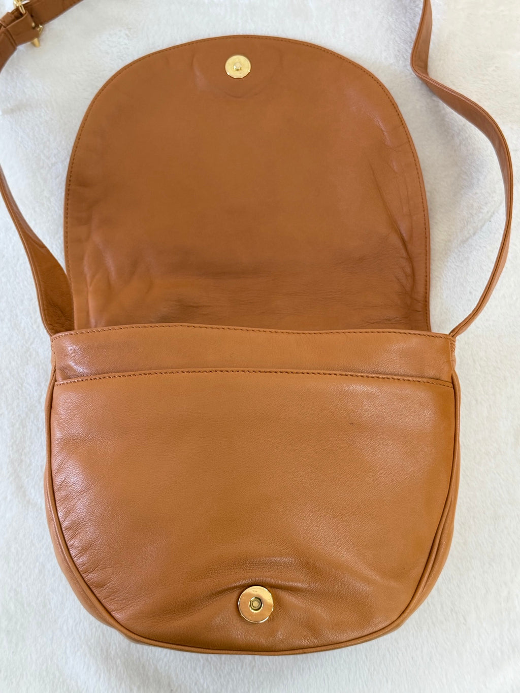 Loewe Vintage Anagram Flap Shoulder Bag