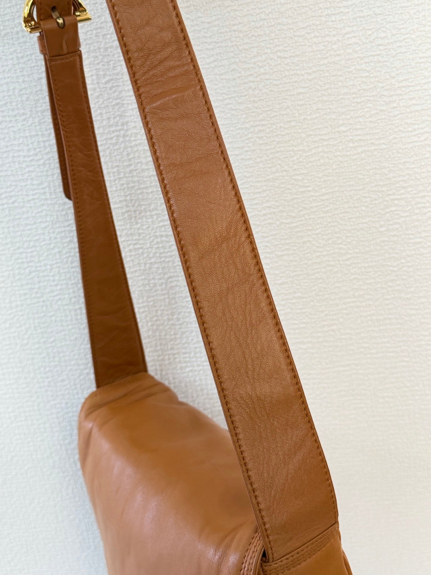 Loewe Vintage Anagram Flap Shoulder Bag