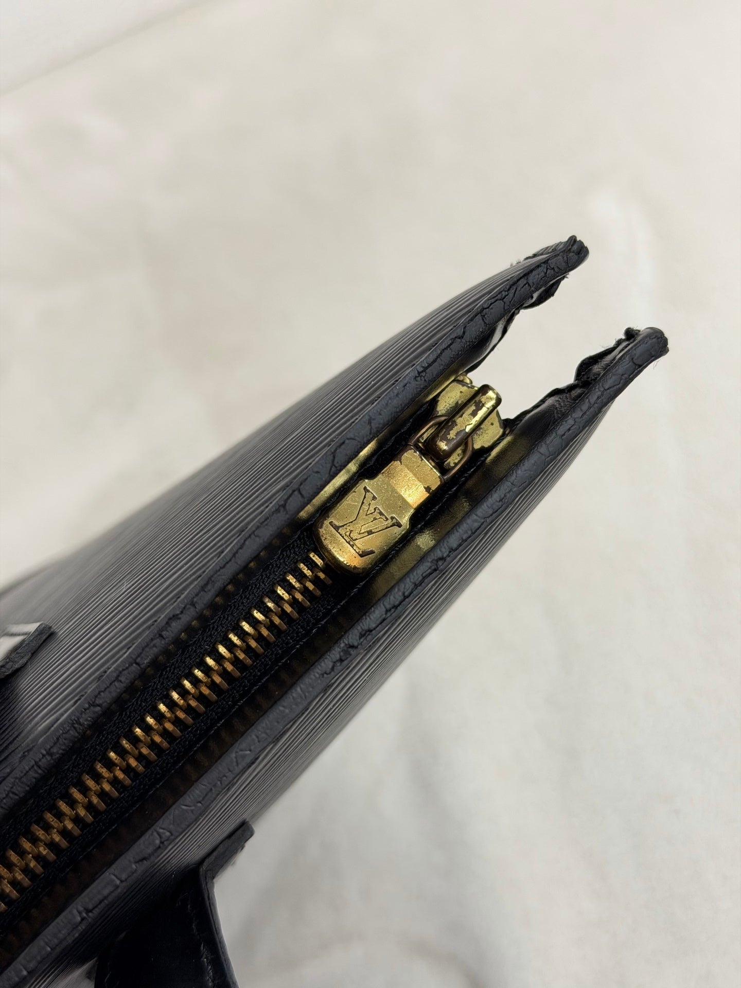 Louis Vuitton Epi Saint Jacques Black