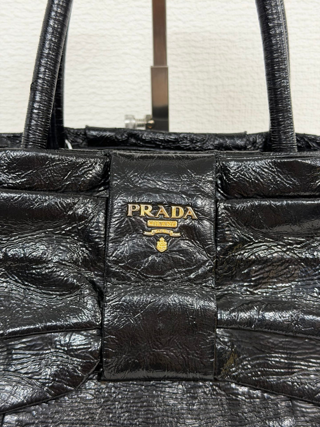 Prada Nappa Fiocco Bow Tote
