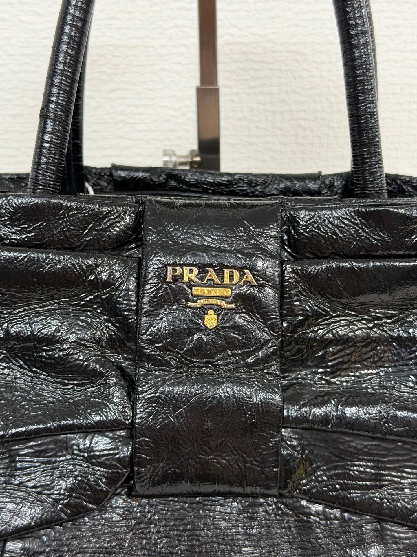 Prada Nappa Fiocco Bow Tote