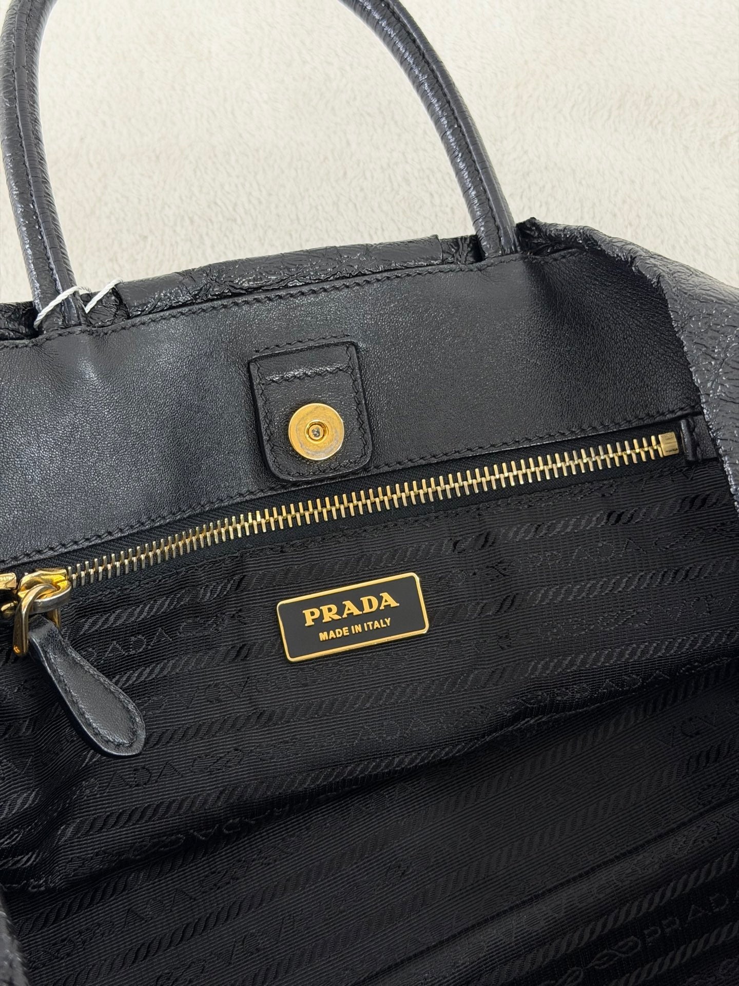 Prada Nappa Fiocco Bow Tote
