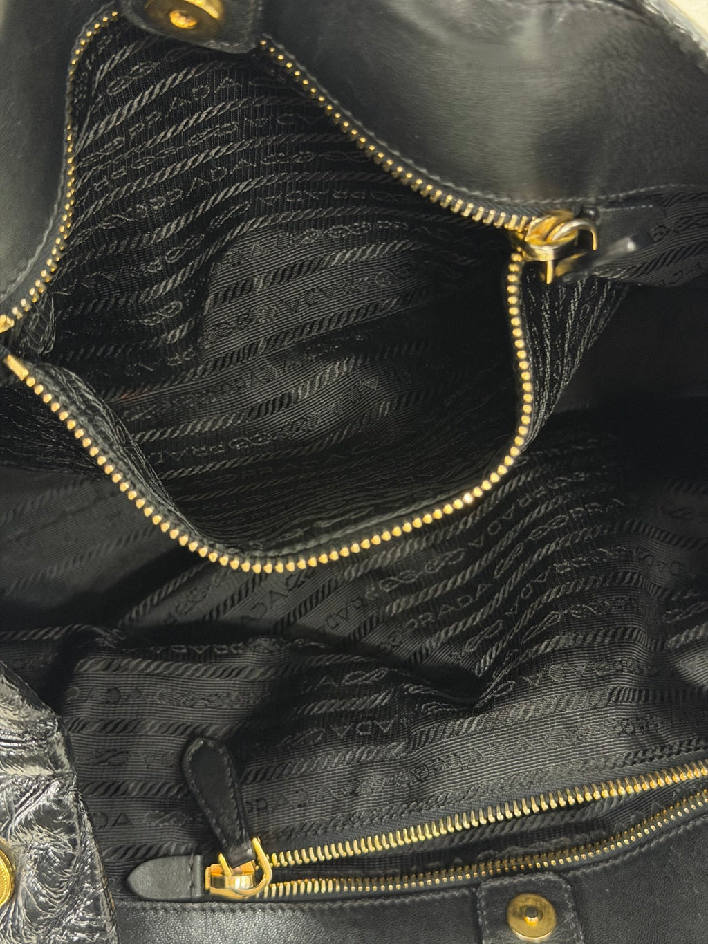 Prada Nappa Fiocco Bow Tote