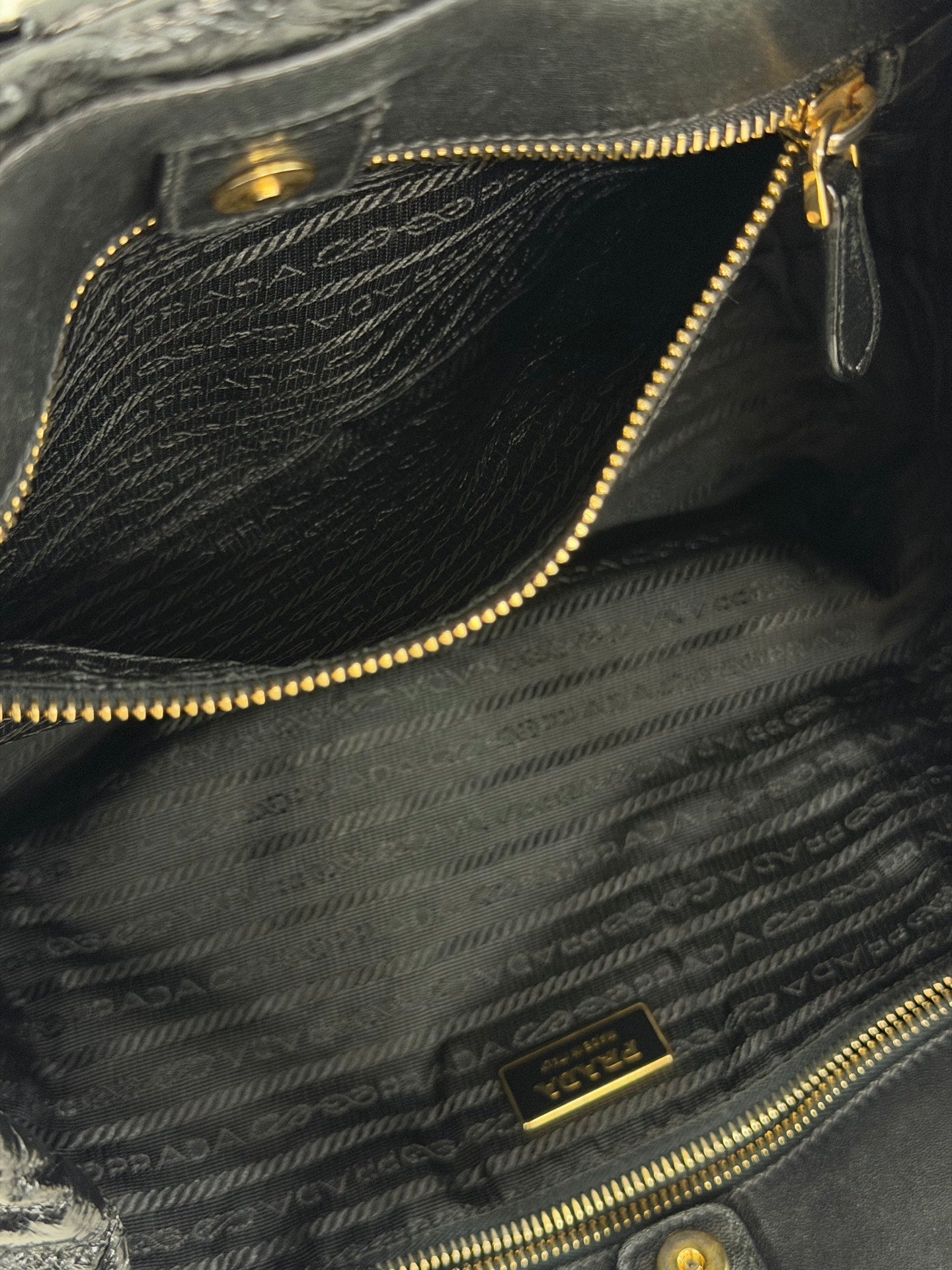 Prada Nappa Fiocco Bow Tote