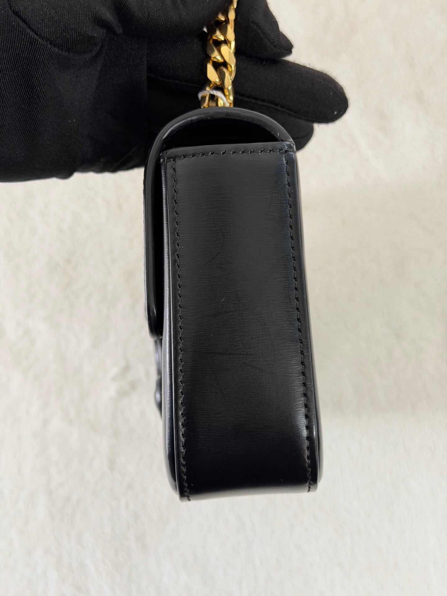 CELINE  Cuir Triomphe Leather Shoulderbag