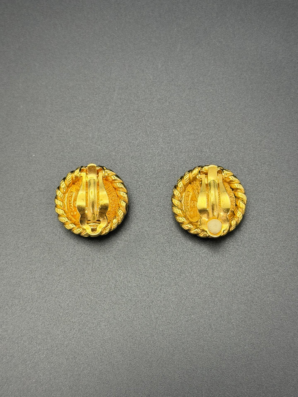 CHANEL Double-C Ear Clips