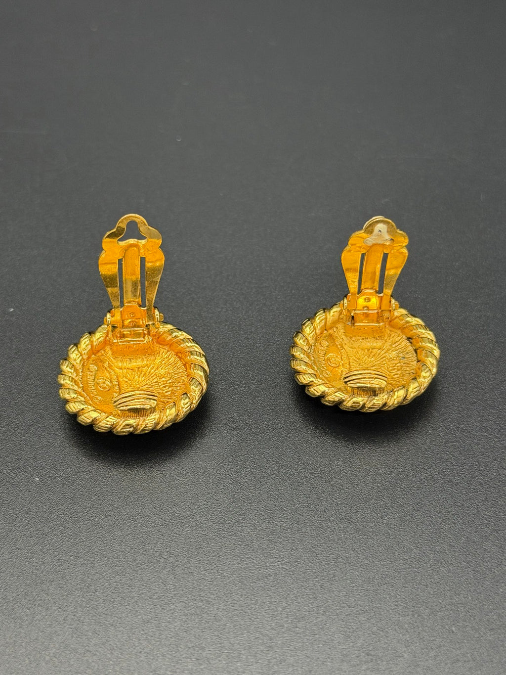 CHANEL Double-C Ear Clips