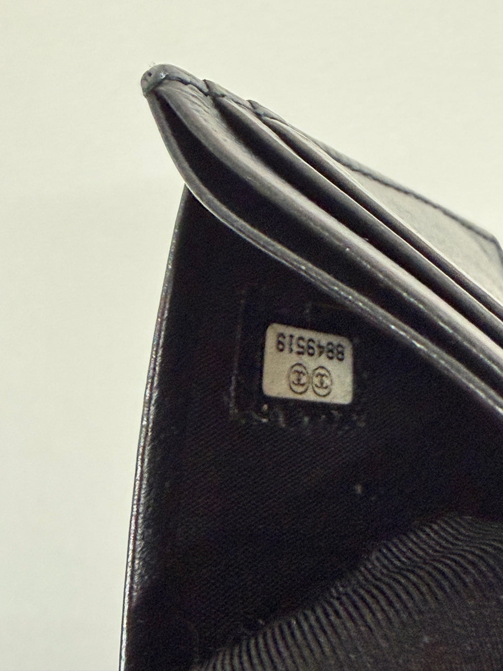 CHANEL Leather Card Case