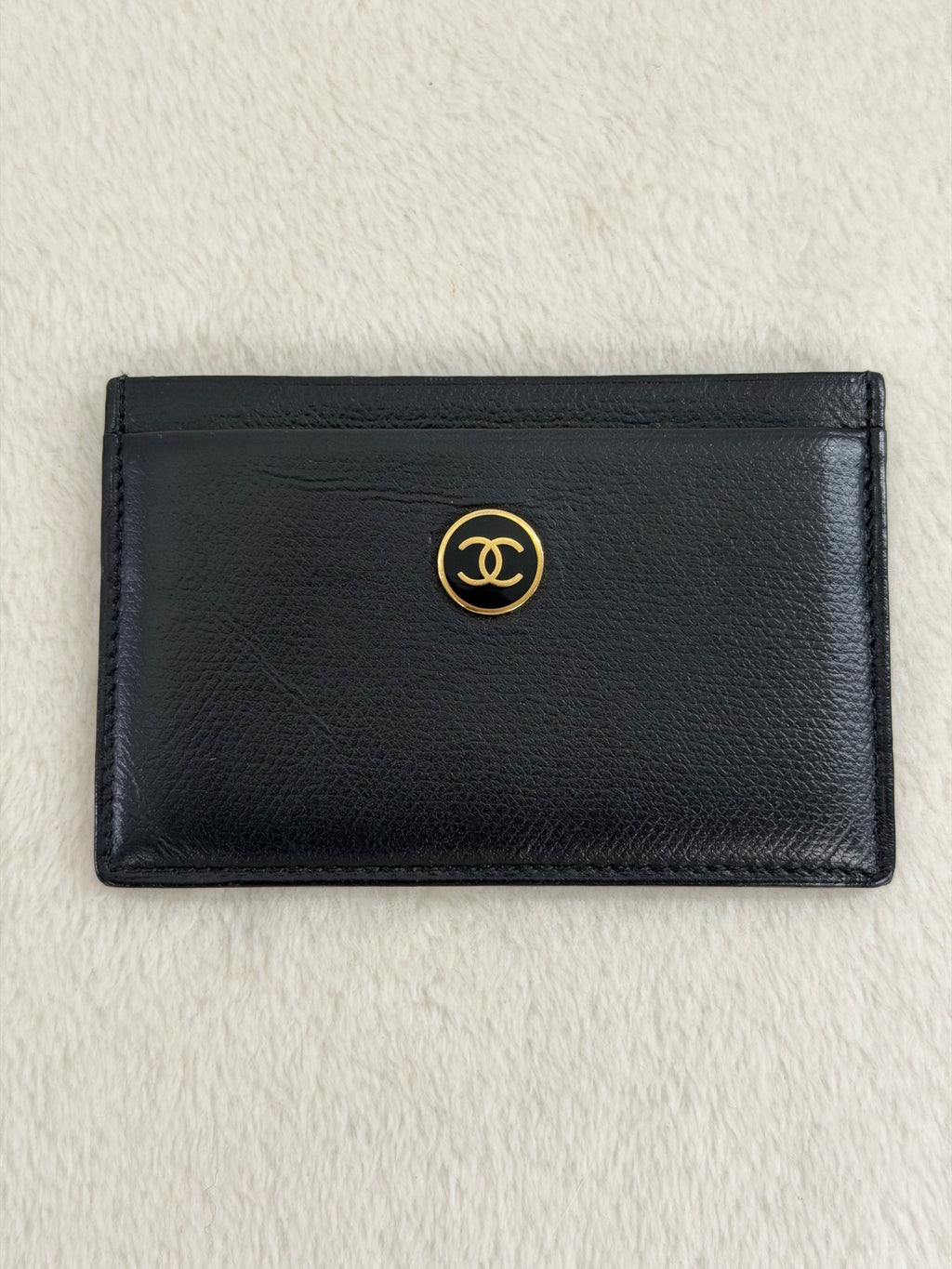 CHANEL Leather Card Case