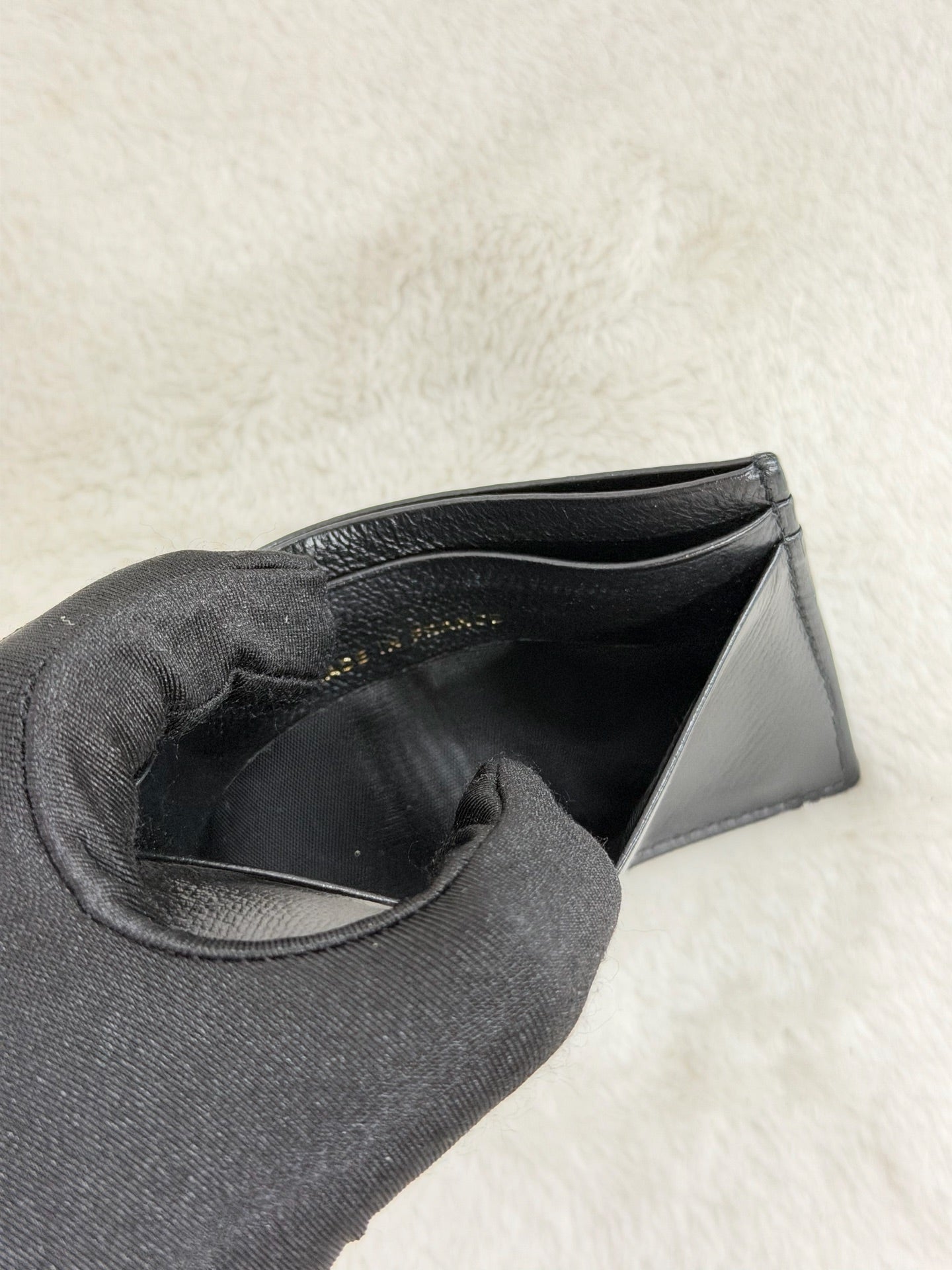 CHANEL Leather Card Case
