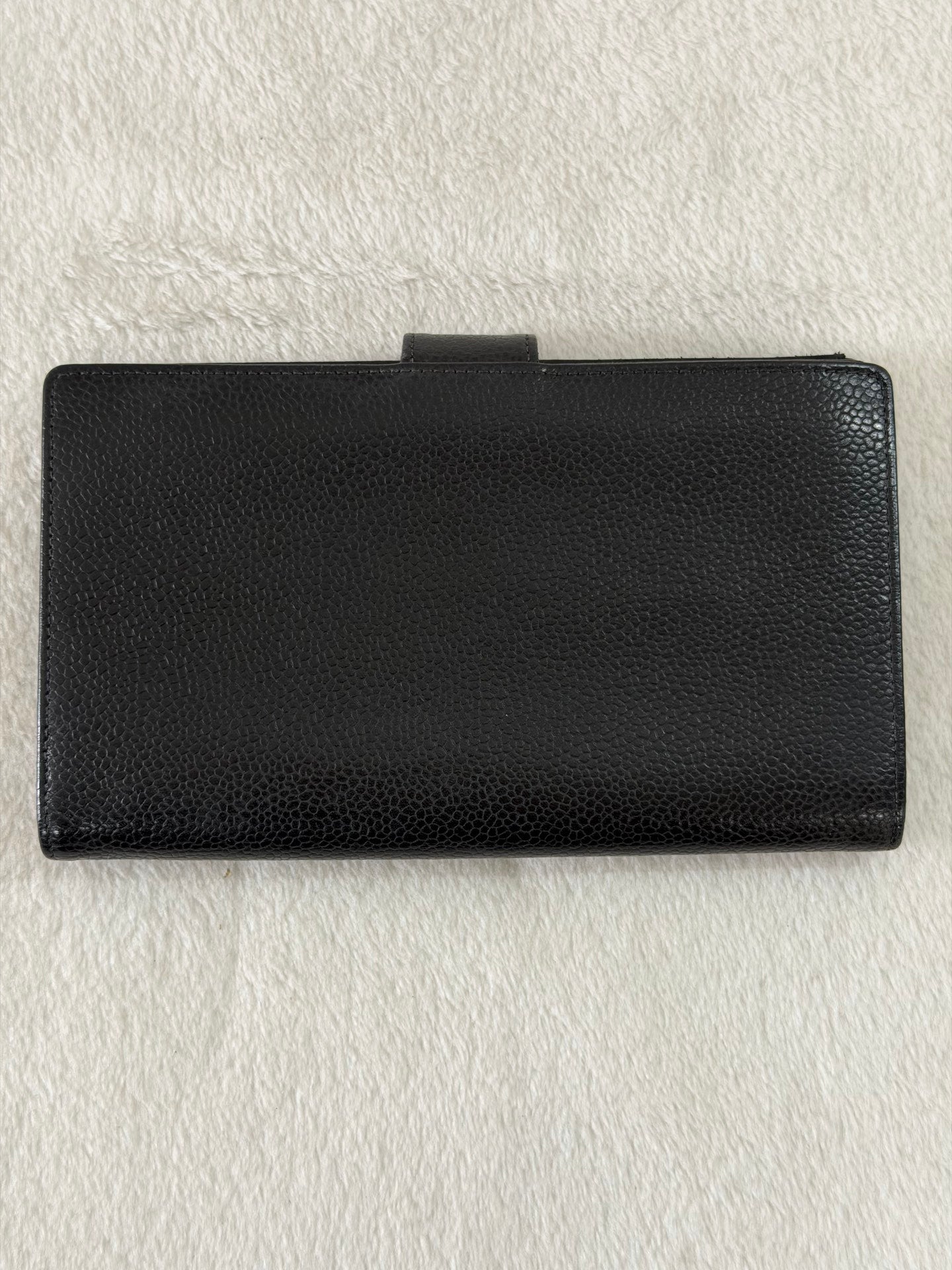 CHANEL Double-C Cavier Bifold Wallet