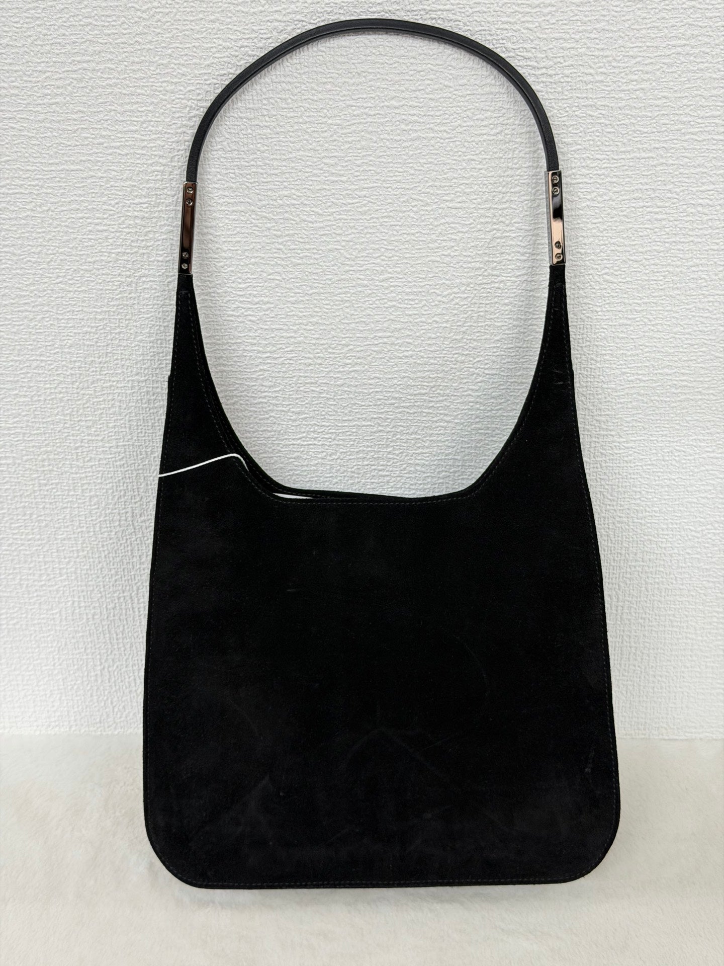 Gucci Black Suede Shoulder Bag