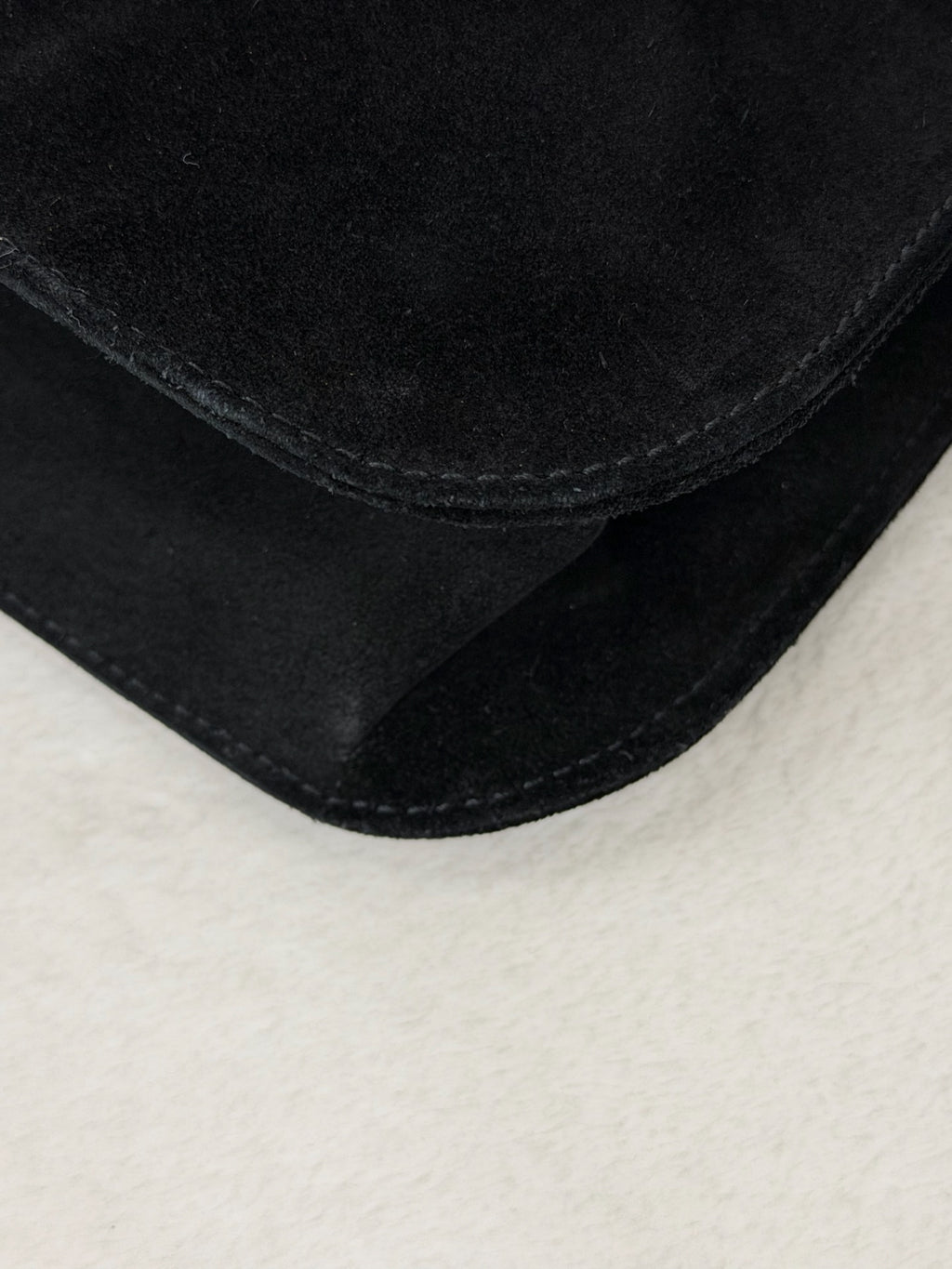 Gucci Black Suede Shoulder Bag