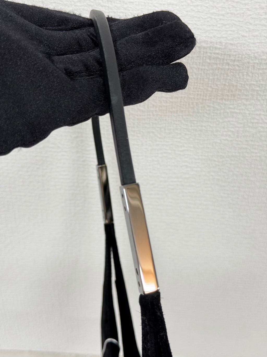 Gucci Black Suede Shoulder Bag