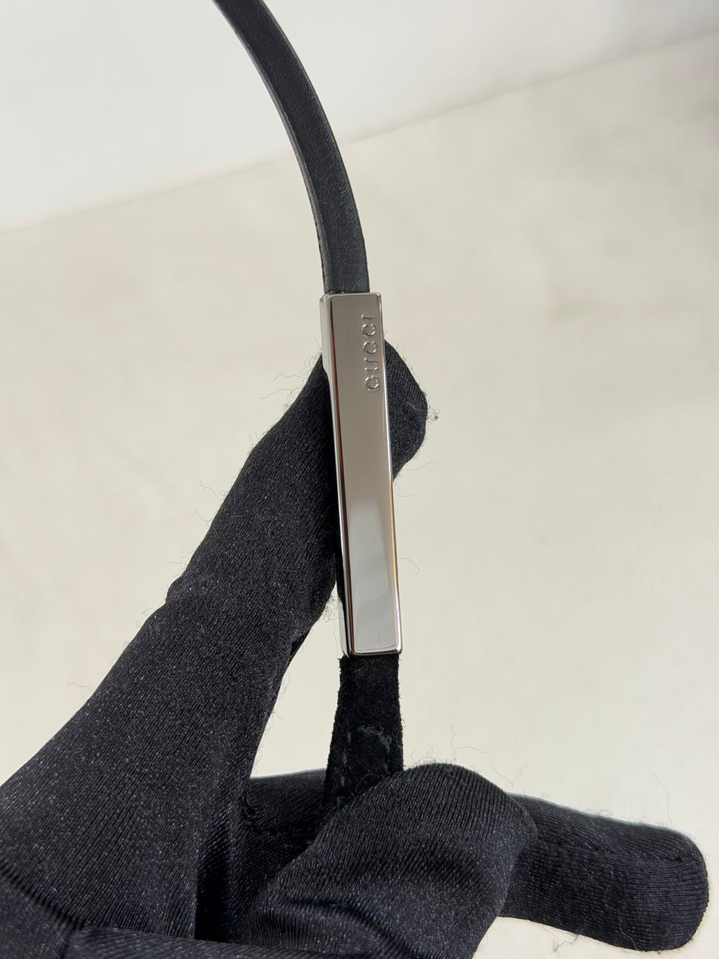 Gucci Black Suede Shoulder Bag