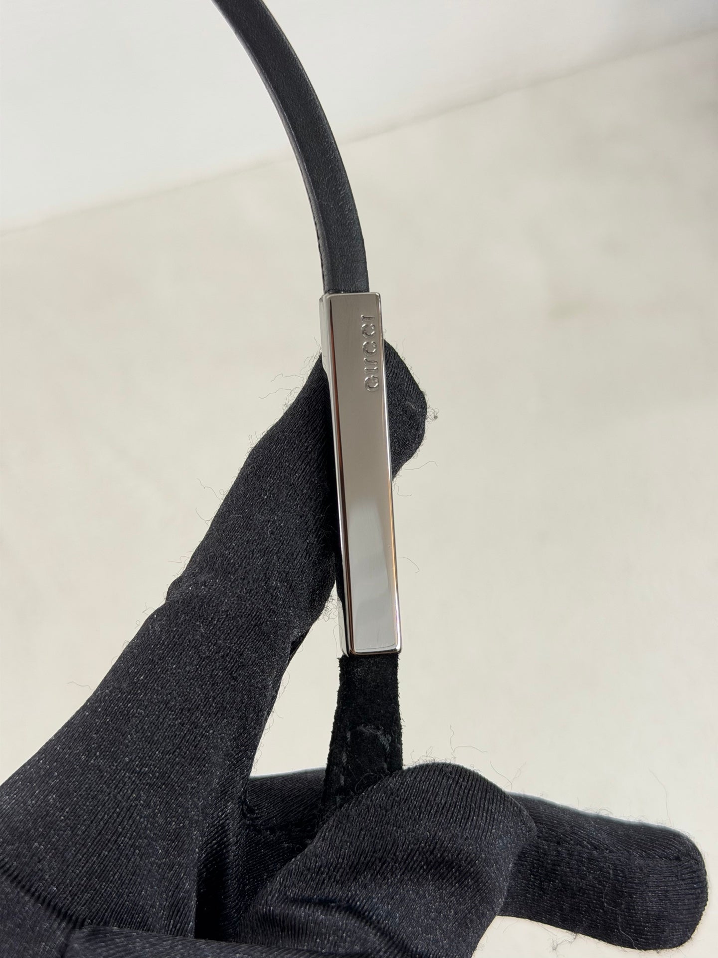 Gucci Black Suede Shoulder Bag