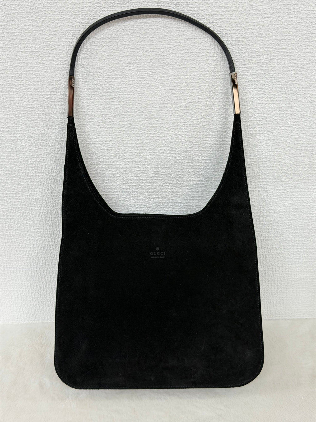 Gucci Black Suede Shoulder Bag