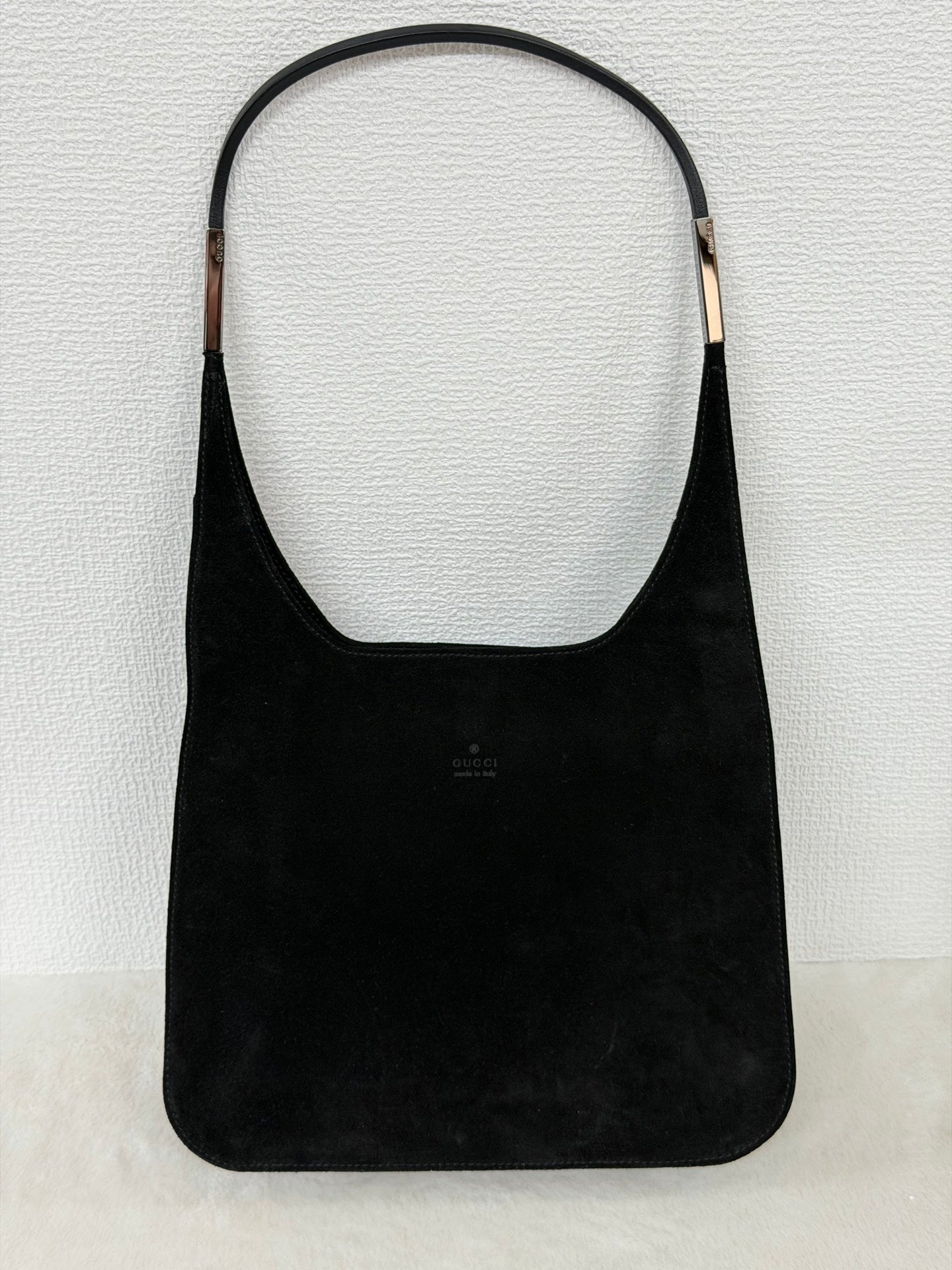 Gucci Black Suede Shoulder Bag