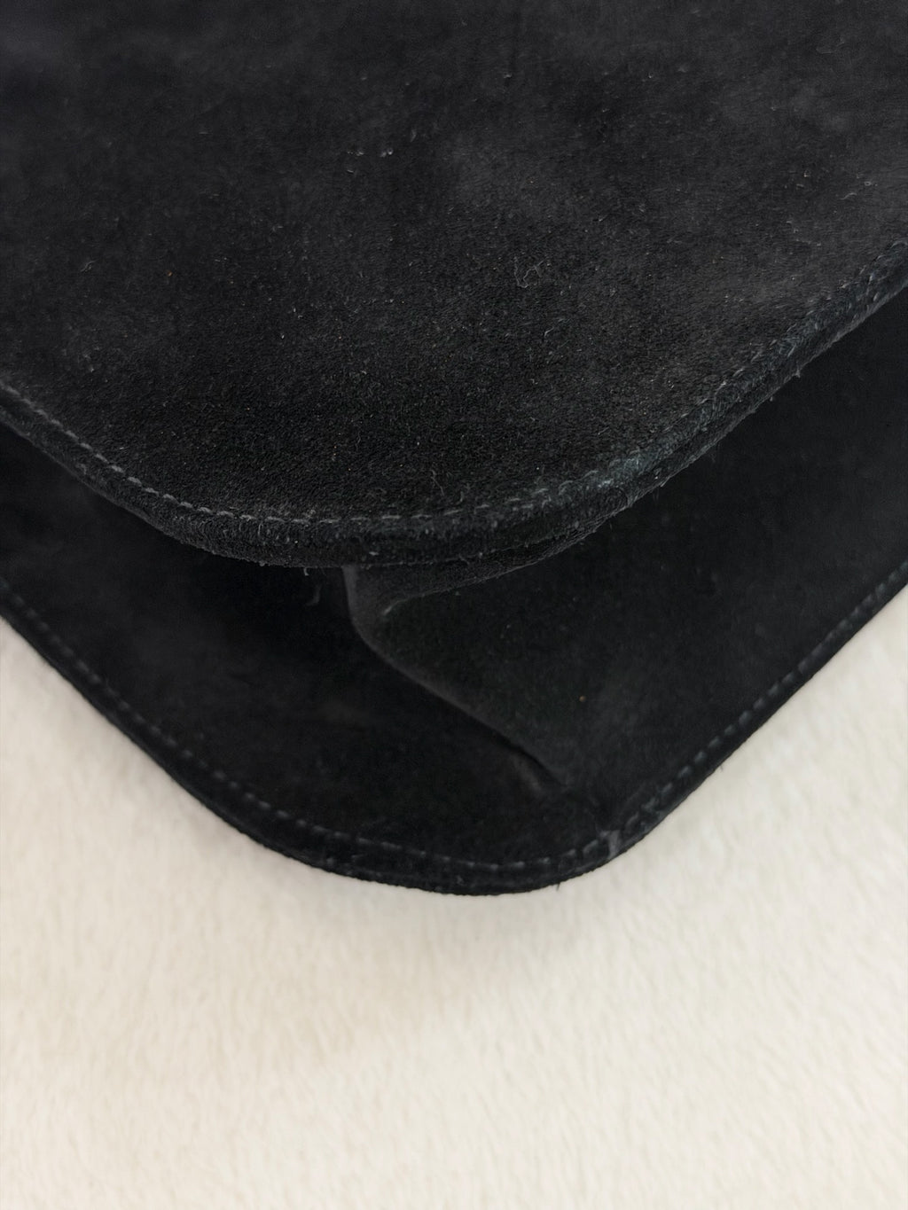 Gucci Black Suede Shoulder Bag