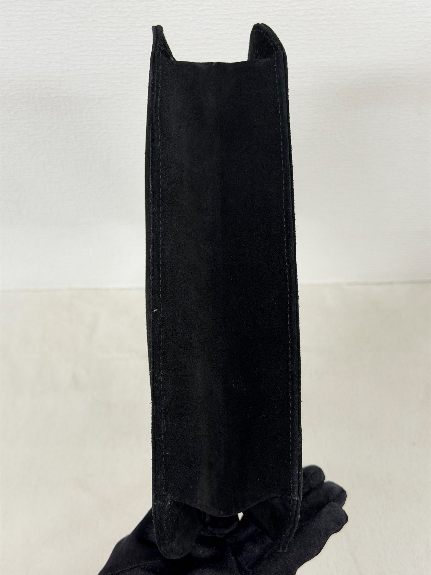 Gucci Black Suede Shoulder Bag