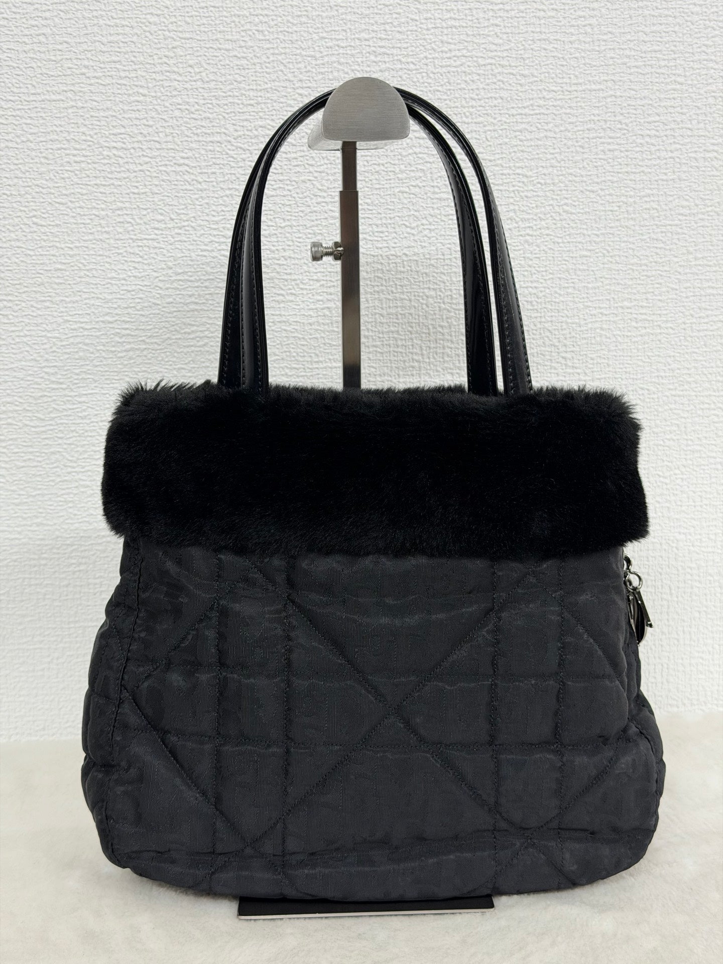 Christian Dior Faux fur handbag