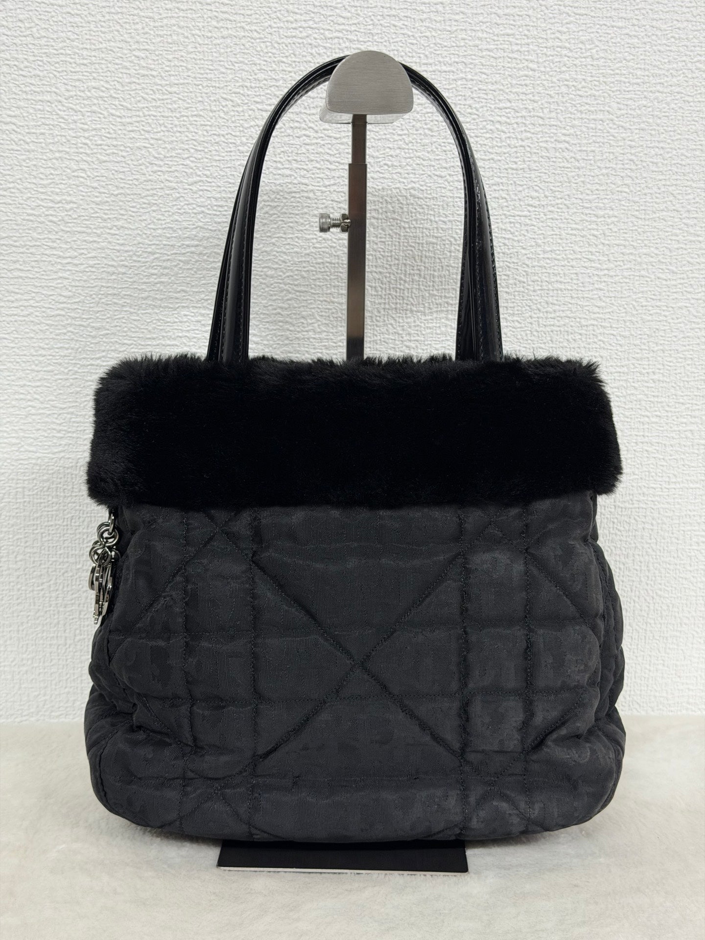 Christian Dior Faux fur handbag