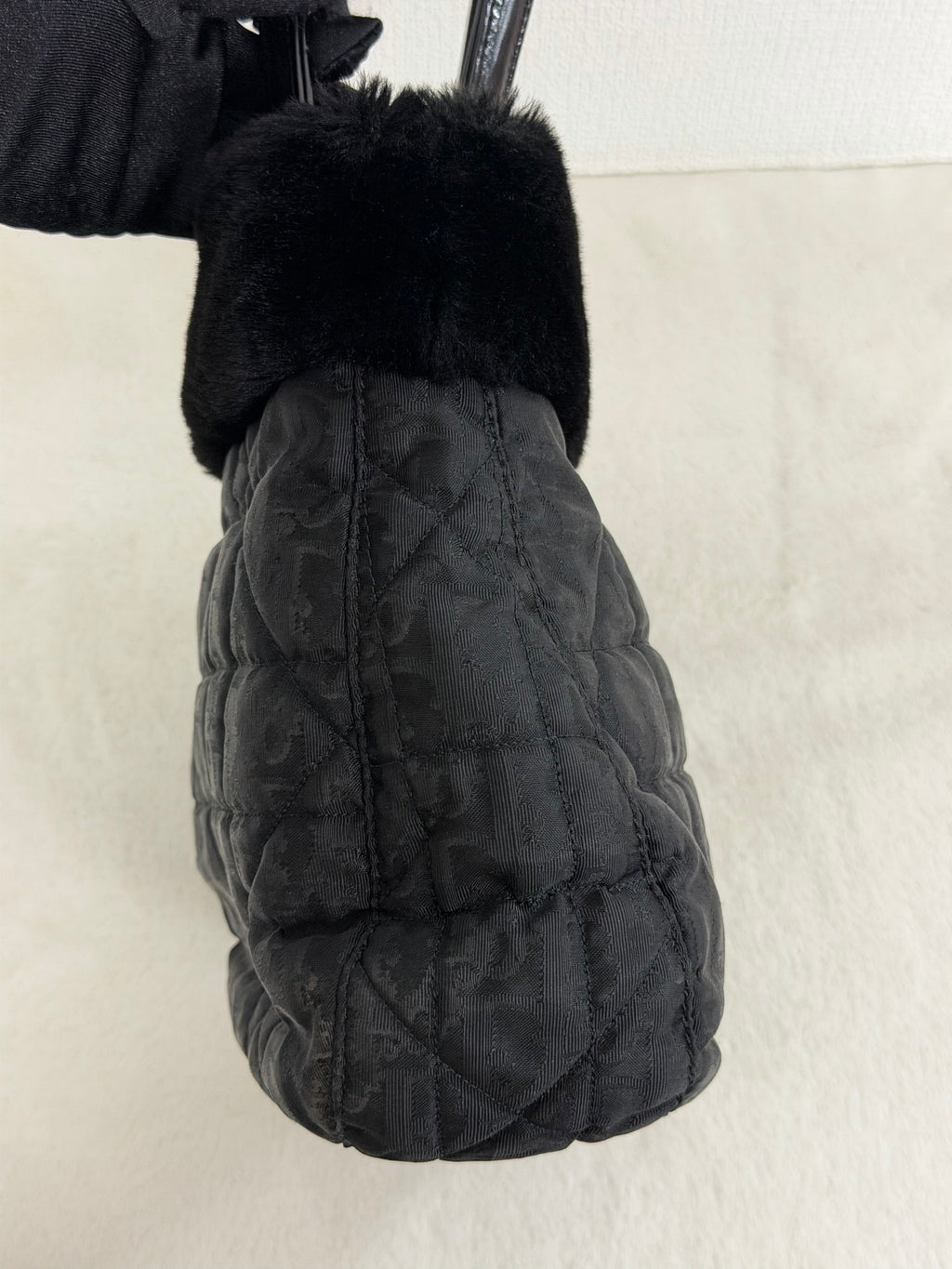 Christian Dior Faux fur handbag