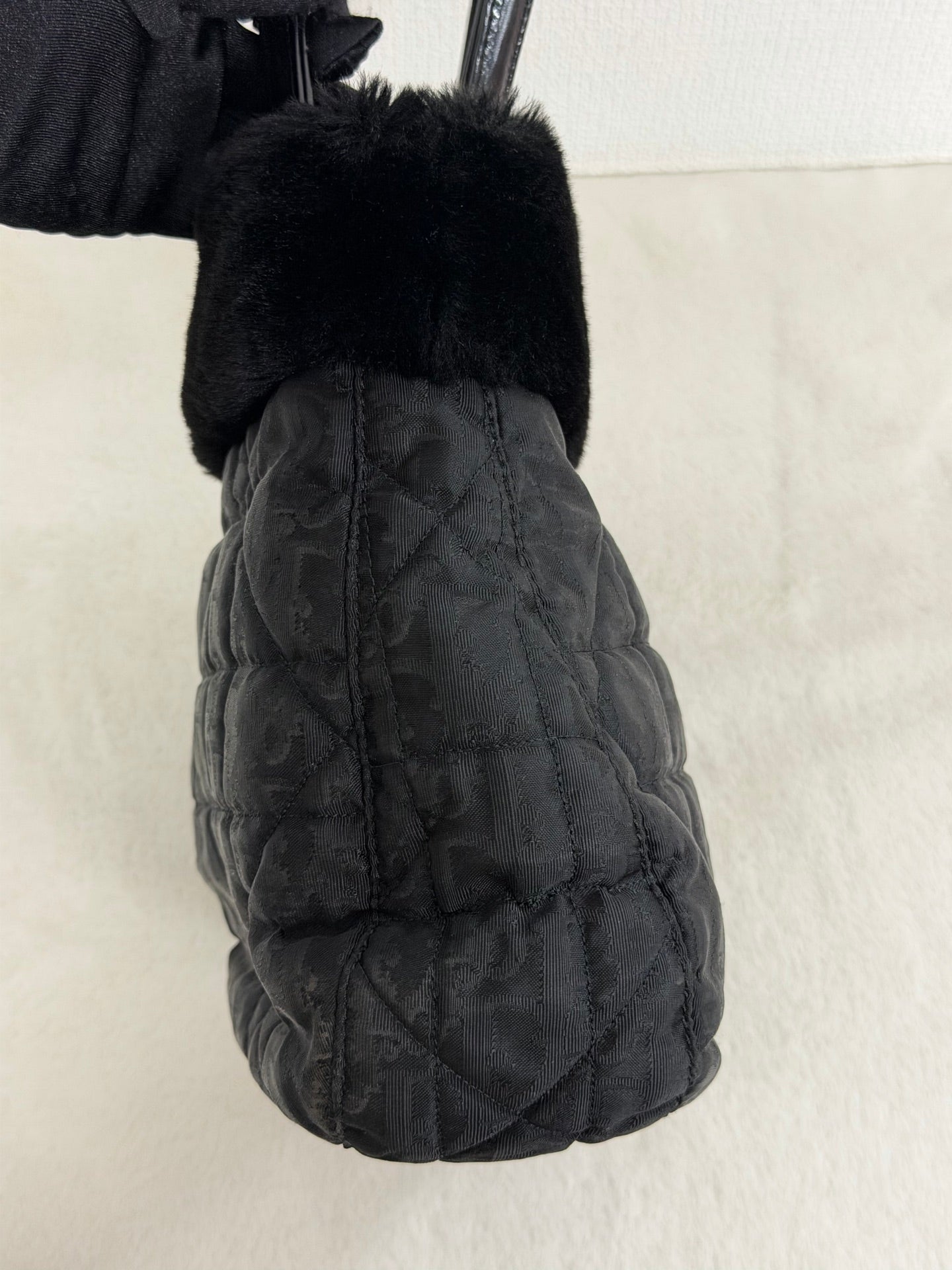Christian Dior Faux fur handbag