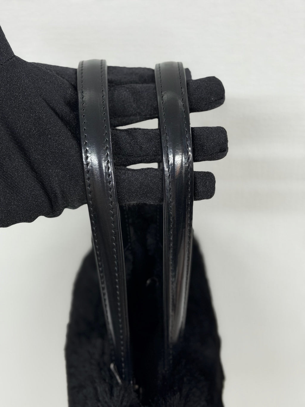 Christian Dior Faux fur handbag