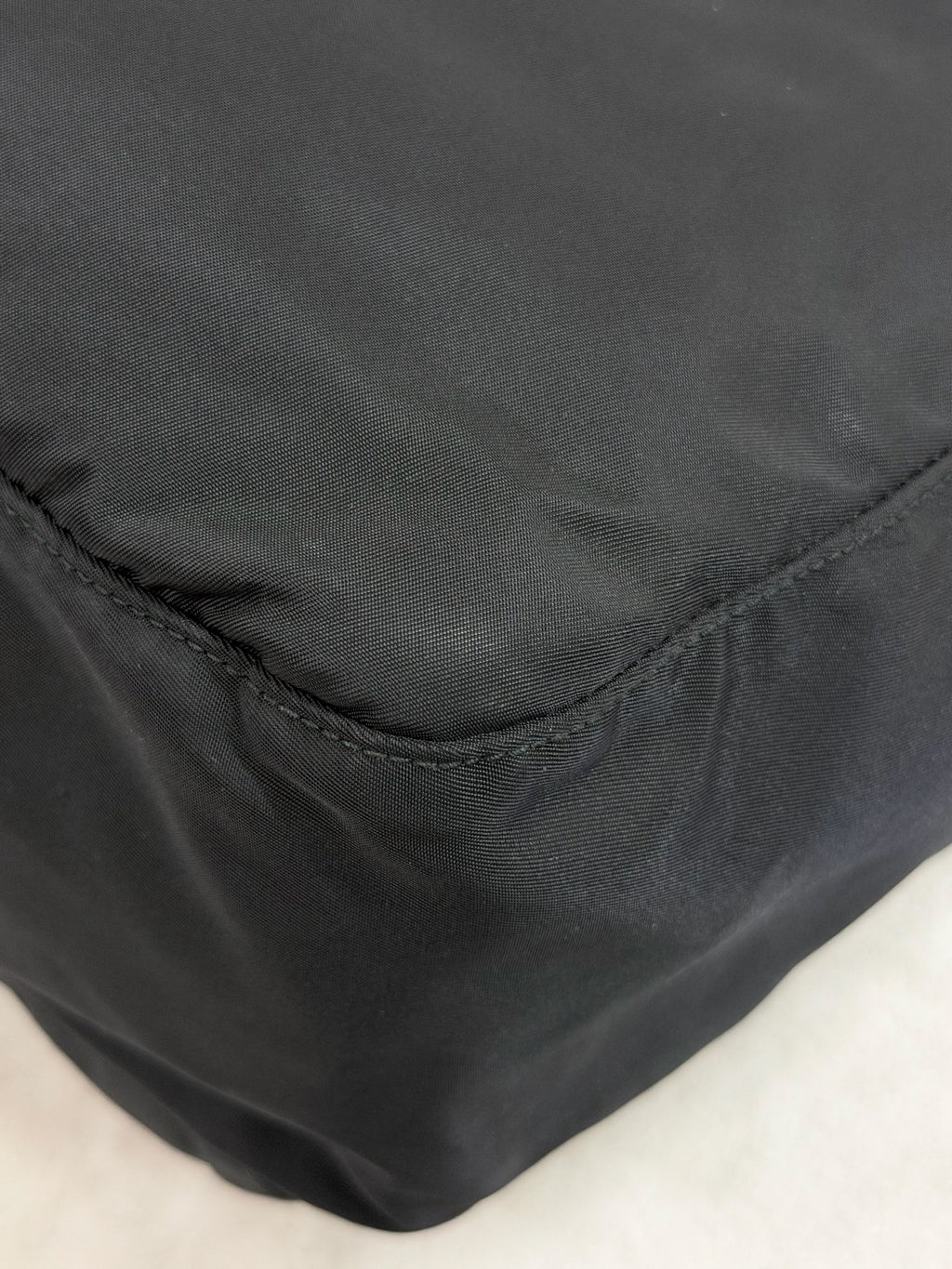 Prada Tessuto Nylon Messenger Bag Black