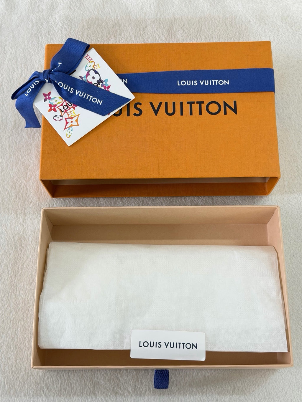 Louis Vuitton Bandeau Tribute To Silk Scarf Black