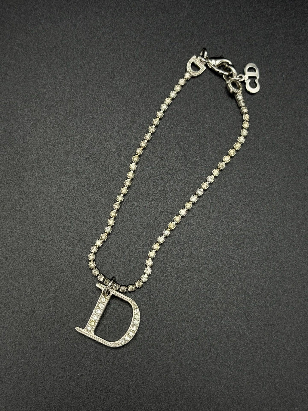 CHRISTIAN DIOR Rheinstone Braclet