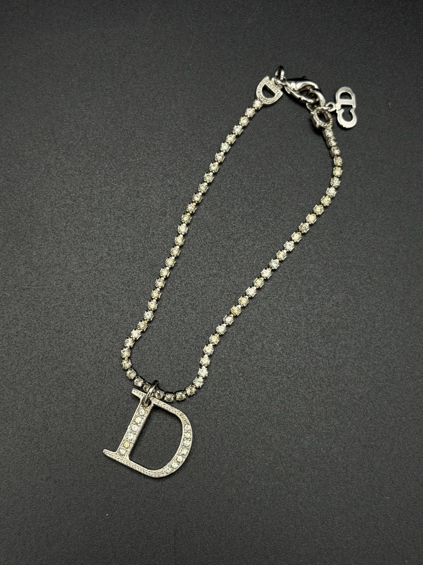 CHRISTIAN DIOR Rheinstone Braclet