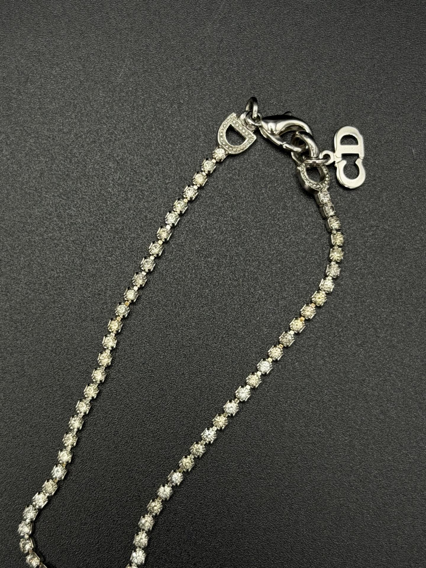 CHRISTIAN DIOR Rheinstone Braclet