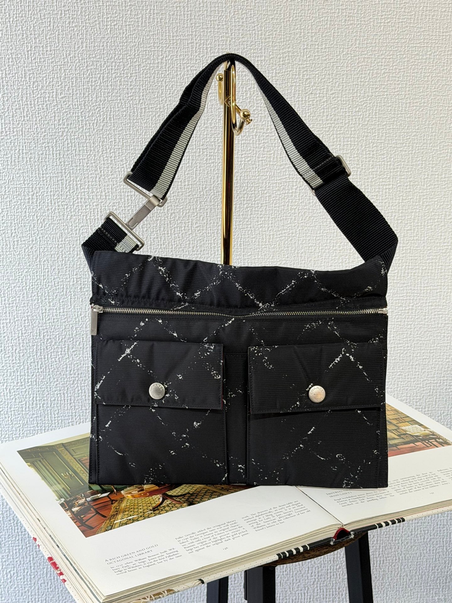 CHANEL Travel Line Multiple Use Handbag