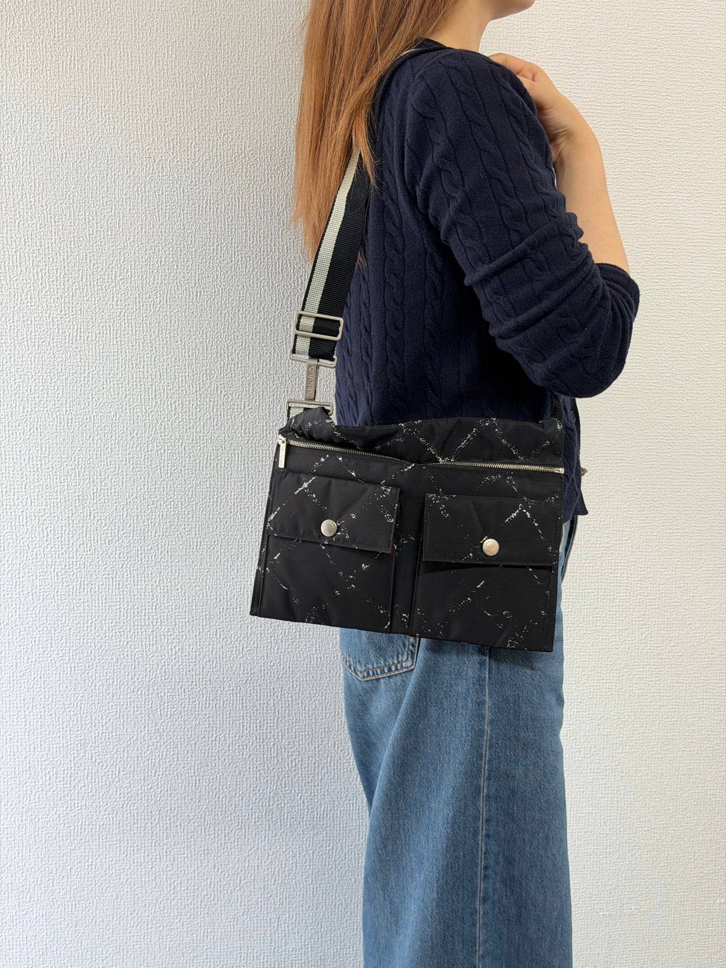 CHANEL Travel Line Multiple Use Handbag