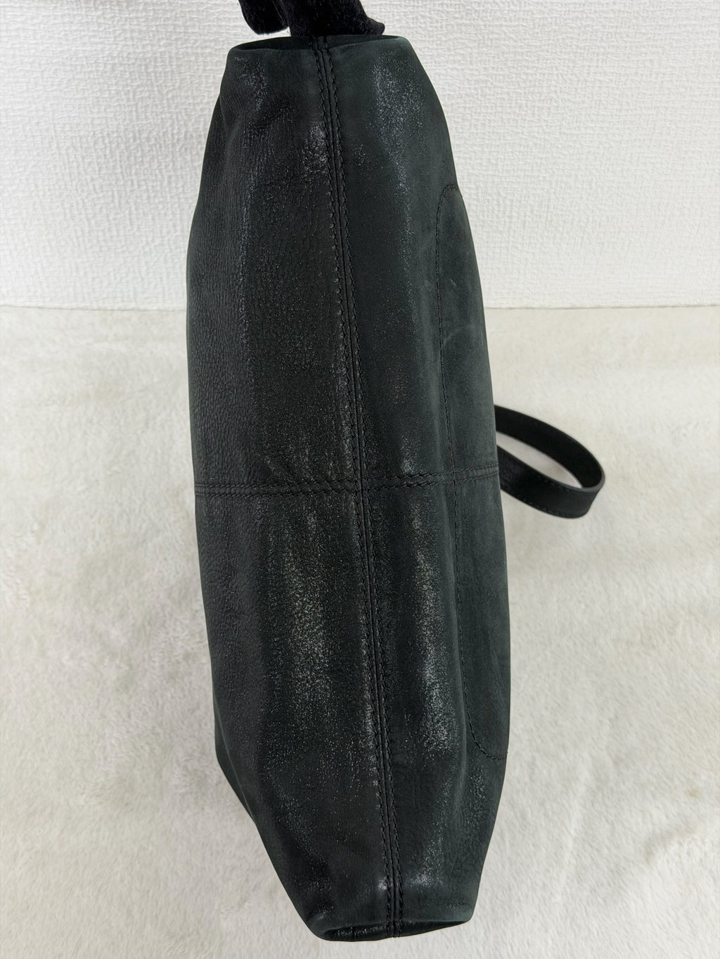 Fendi Calfskin Studded Chef Shoulder Bag