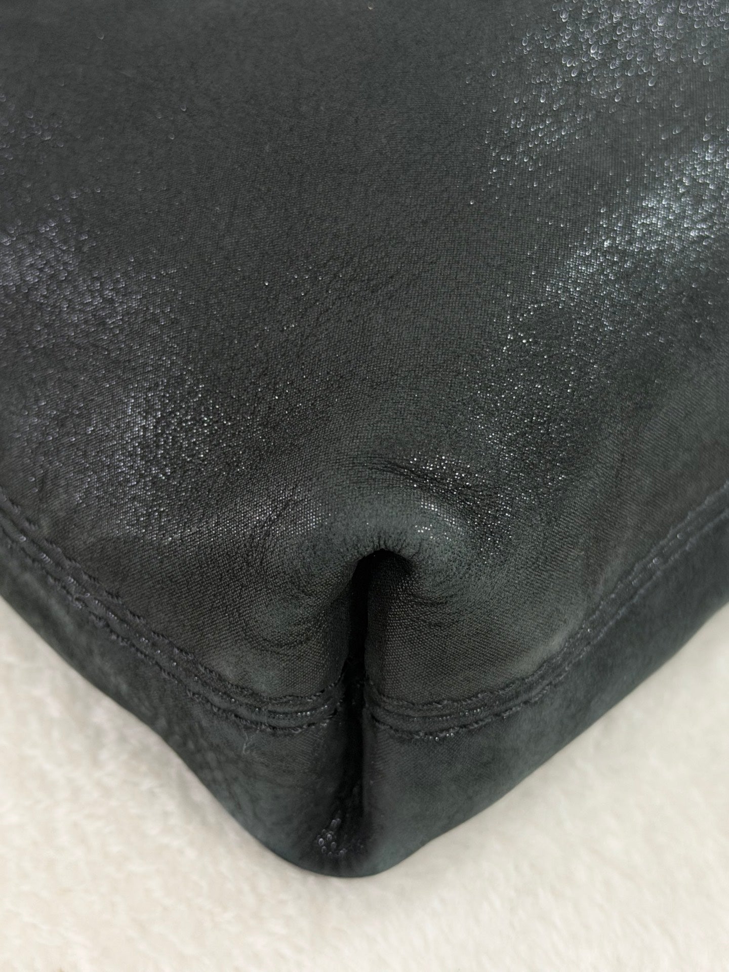 Fendi Calfskin Studded Chef Shoulder Bag