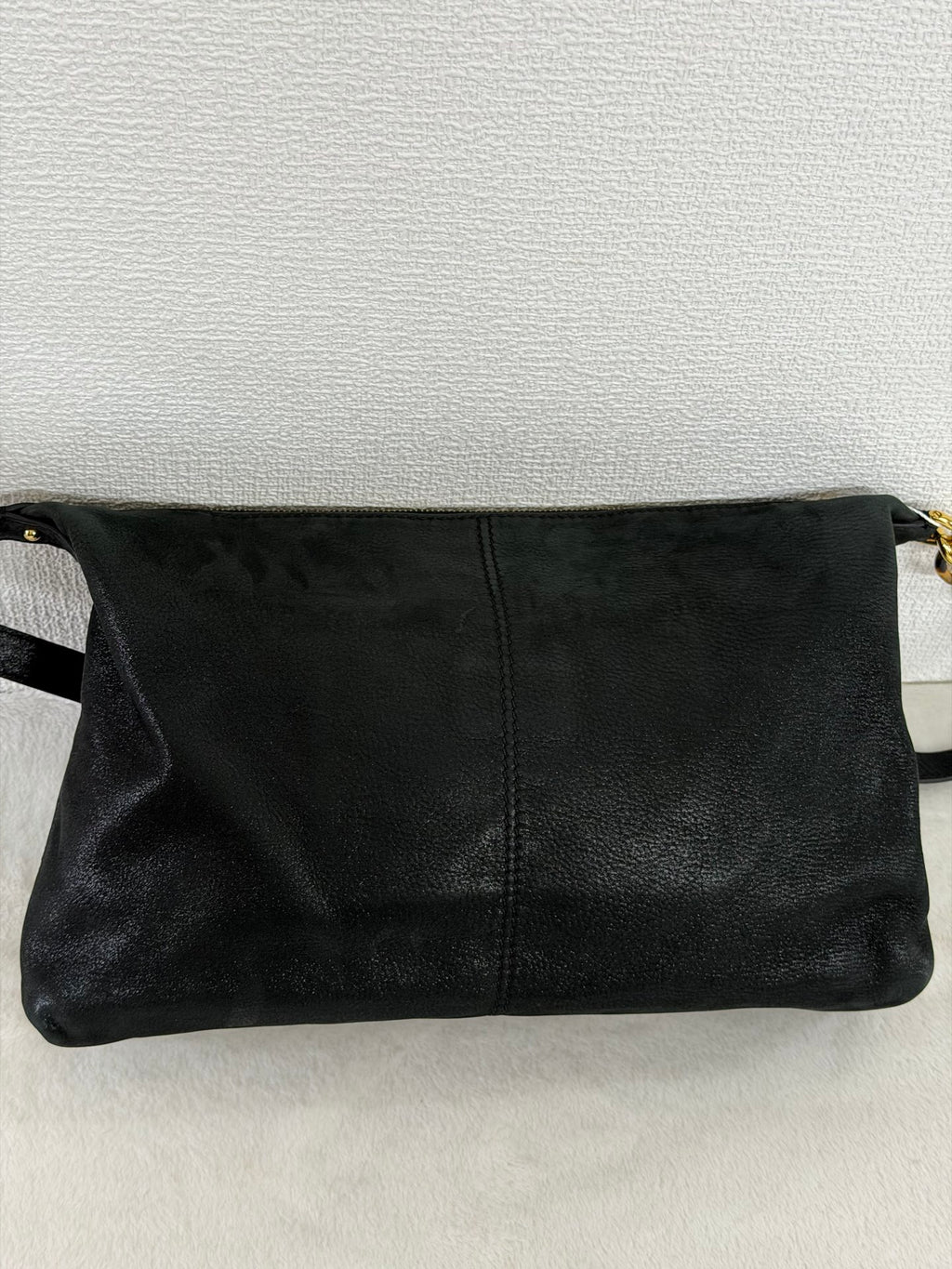 Fendi Calfskin Studded Chef Shoulder Bag