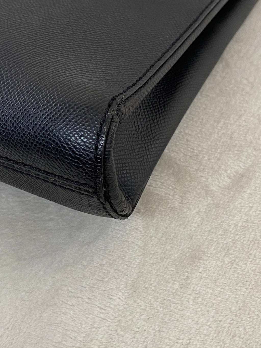 Chanel Caviar Skin Logo Charm ToteBag