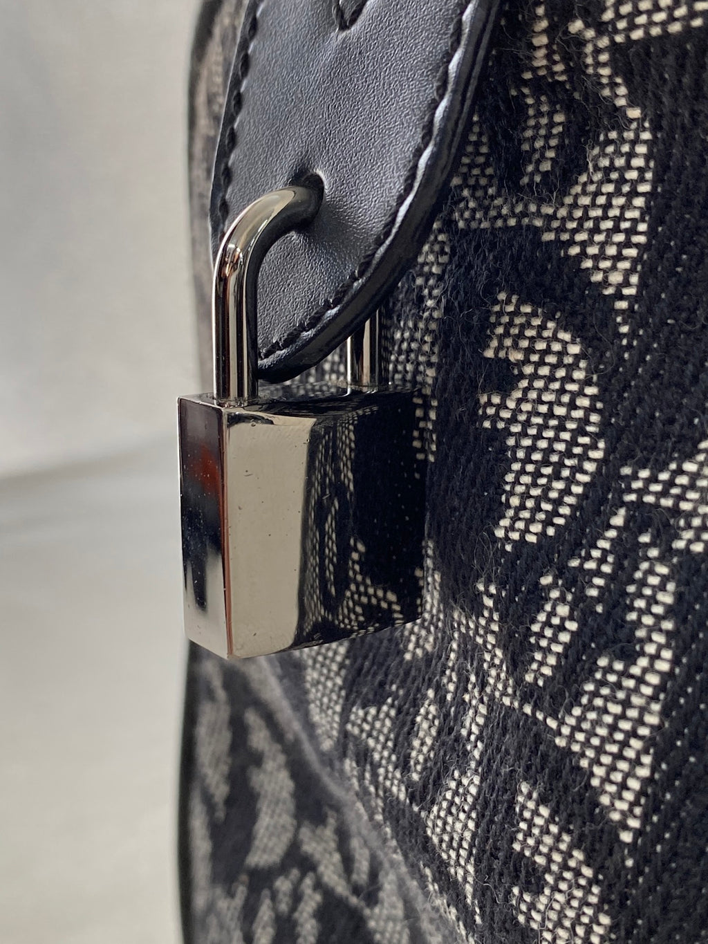 CHRISTIAN DIOR D'Oblique Boston Handbag