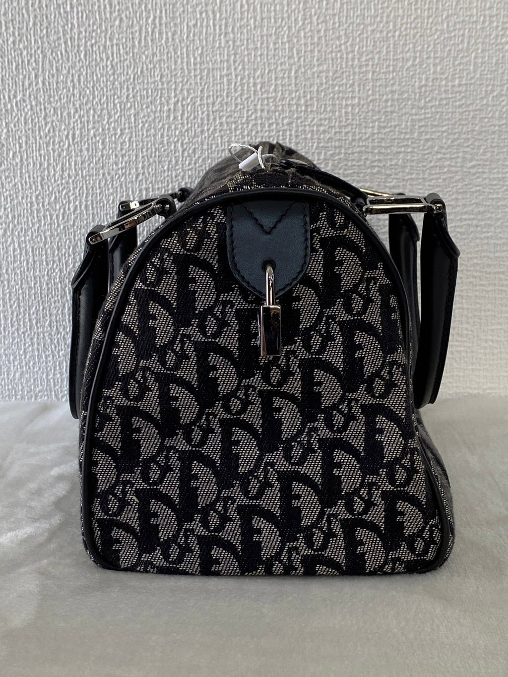 CHRISTIAN DIOR D'Oblique Boston Handbag