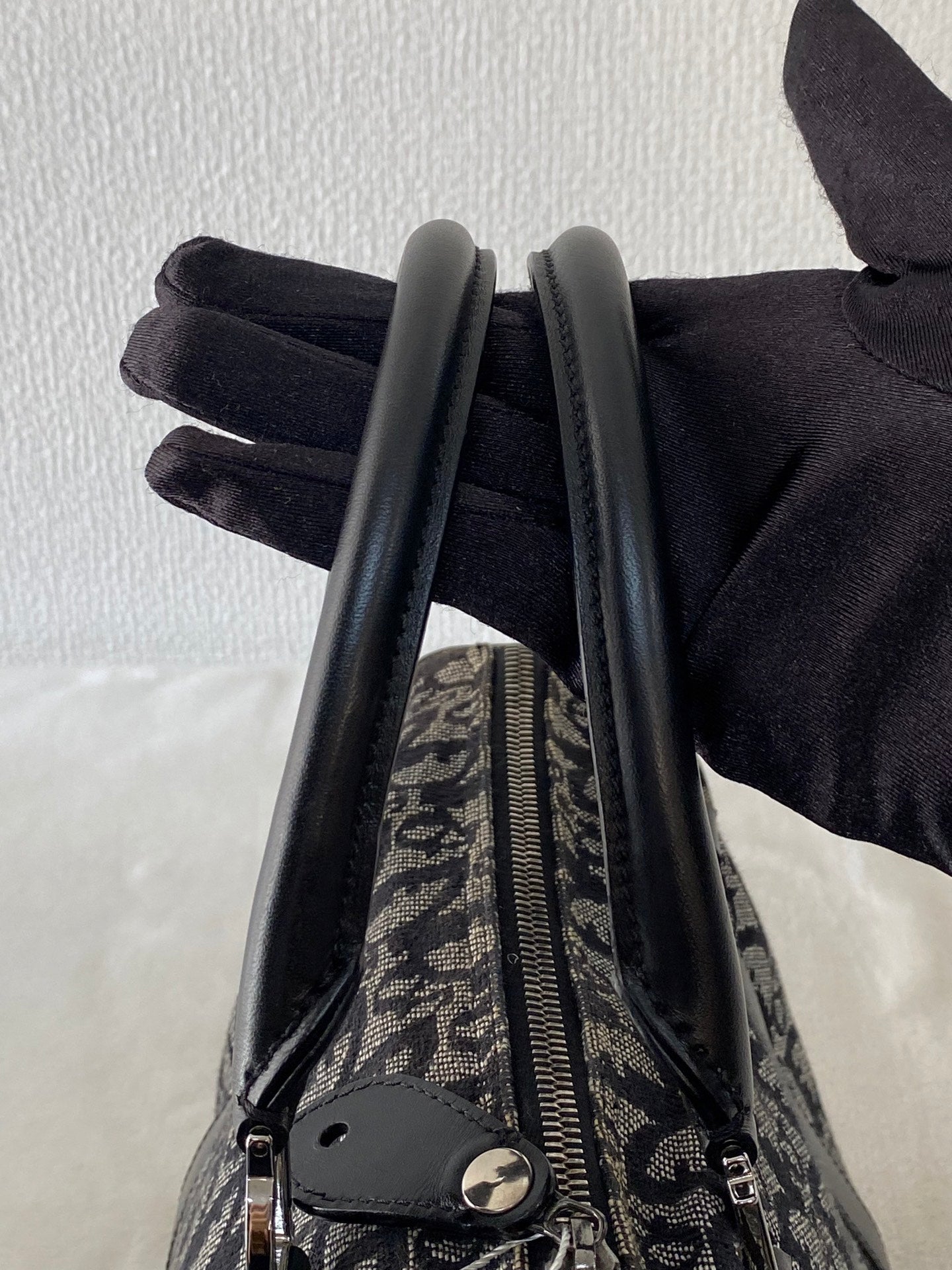 CHRISTIAN DIOR D'Oblique Boston Handbag