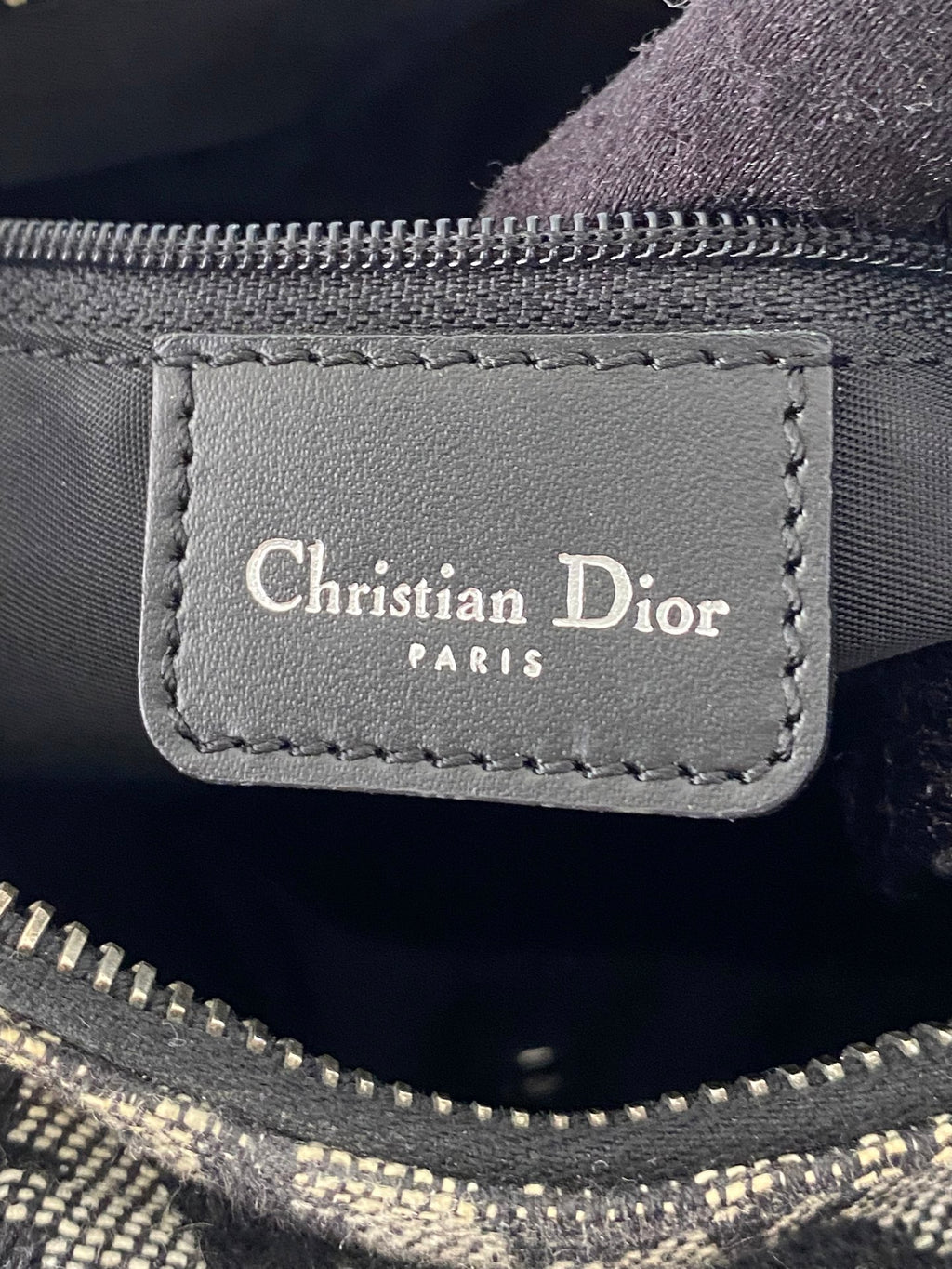 CHRISTIAN DIOR D'Oblique Boston Handbag