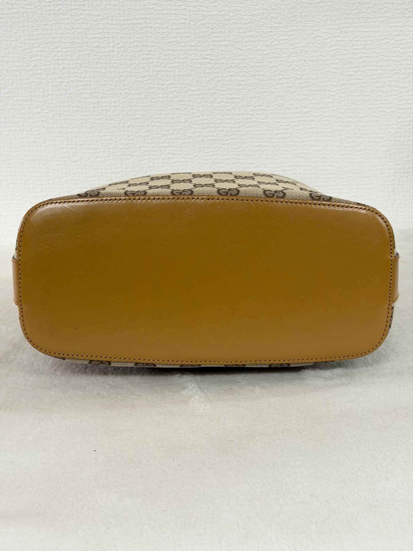 GUCCI GG Canvas Demi-Lune Shoulder Bag
