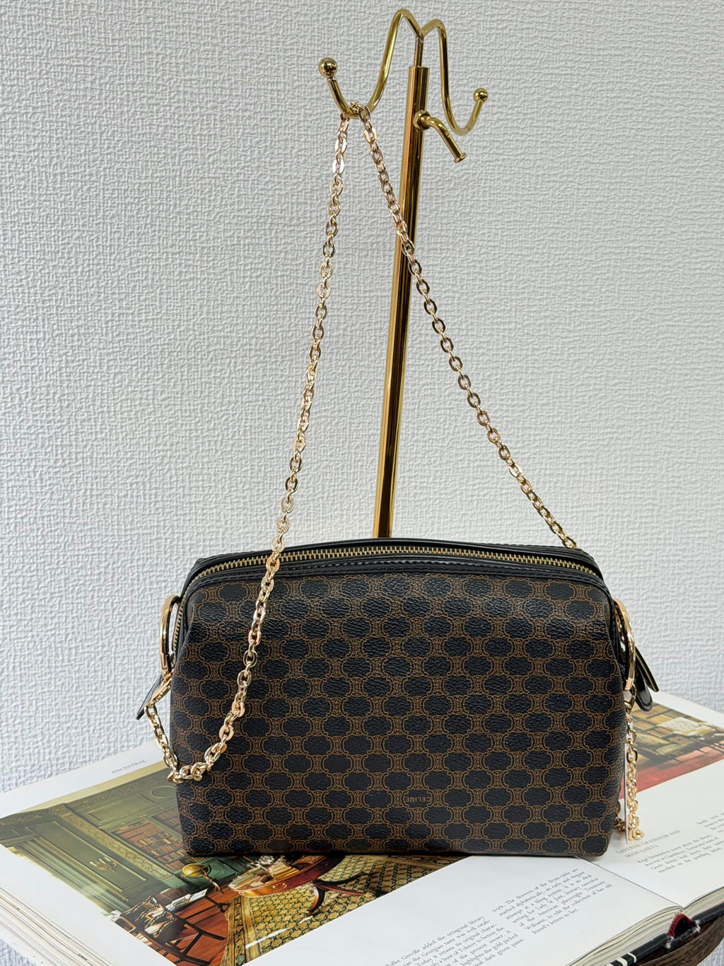 CELINE Macadam Vanity Box bag